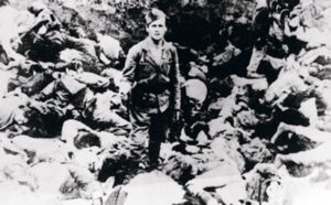 Ustaški dželat po "obavljenom poslu" Foto: Arhiv Muzeja žrtava genocida