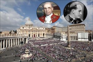 Papa Pije XII / Kardinal Stepinac / Foto: AP