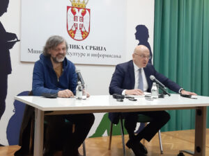 Kusturica i Vukosavljević Foto: SRNS