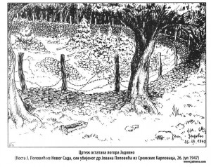 Логор Јадовно-цртеж