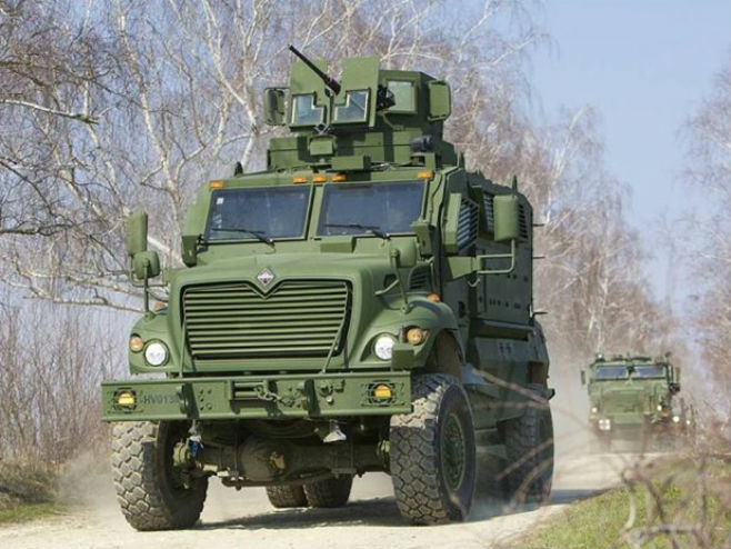 Borbeno vozilo "M2 Bradli" Foto: Vlado Kos /Cropix
