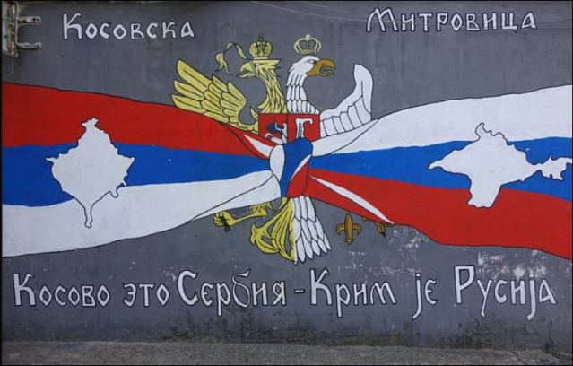 Kosovo je Srbija - Krim je Rusija