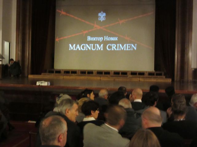 Predstavljeno prvo ćirilično izdanje knjige "Magnum krimen"