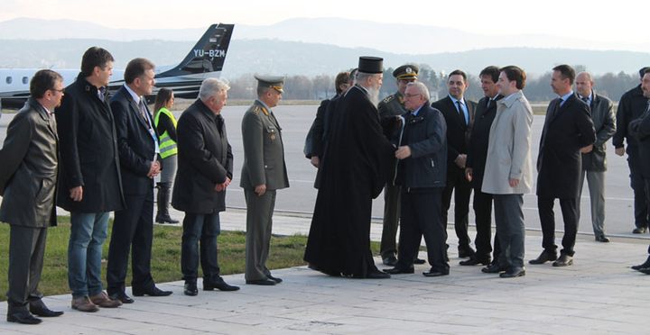 Doček generala Vladimira Lazarevića