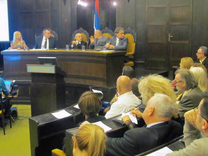 Оснивачка скупштина Друштва српско-јеврејског пријатељства