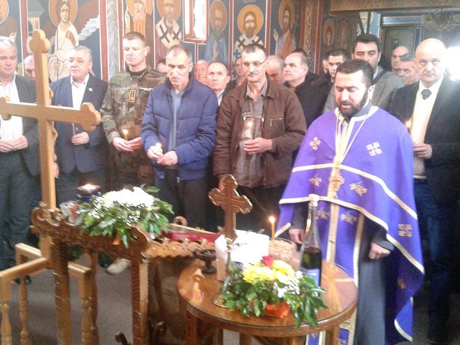 Šekovići - Pomen poginulim borcima VRS Foto: SRNA