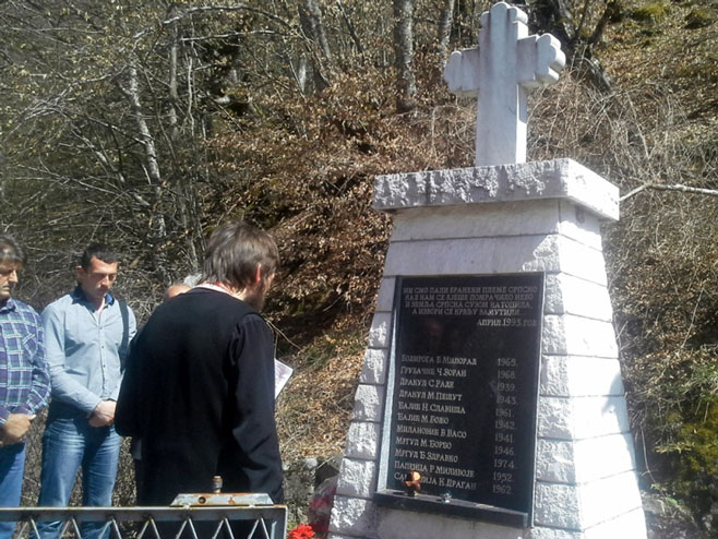 Foča: Kratine kod Miljevine - godišnjicaFoto: SRNA