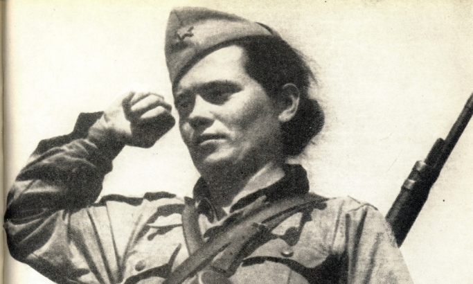 Jedna od hrabrih partizanki