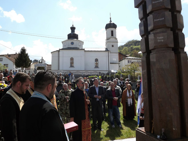 Višegrad: Sjećanje na ruske dobrovoljce Foto: SRNA