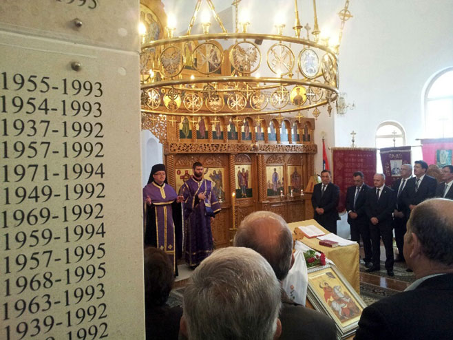 Sokolac - pomen poginulim borcima Sarajevsko-romanijskog korpusa Vojske Repubike Srpske Foto: SRNA