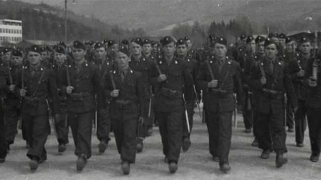 Marš ustaške crne legije (Foto Vikipedija)