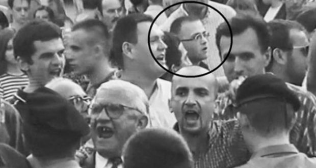 Hasanbegović na protestu kod „džamije” u Zagrebu 1990.