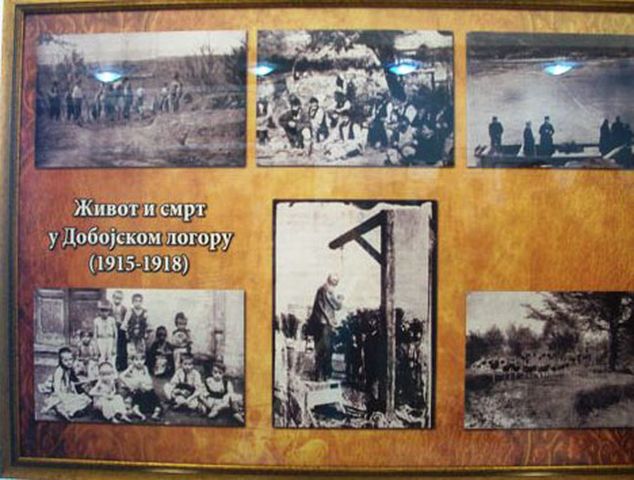U Kulturnom centru "Pale" večeras je otvorena izložba "Dobojski logor, kultura sjećanja 1915-2015", koju su pripremili Regionalni muzej Doboj i Pravoslavno arhijerejsko namjesništvo dobojsko