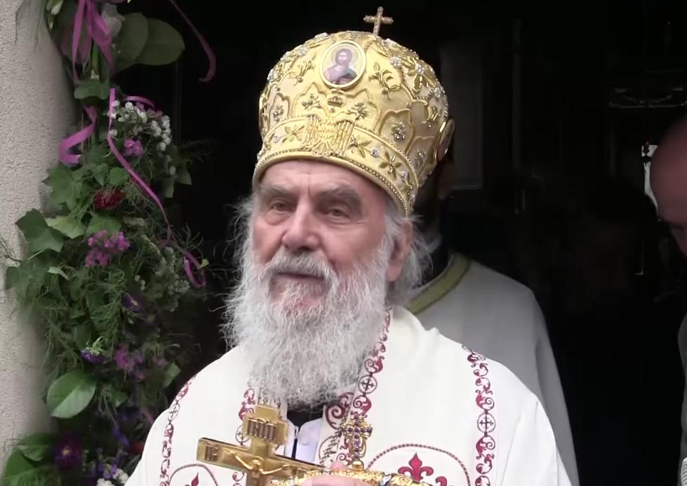 Patrijarh Irinej (Foto: Jutjub)