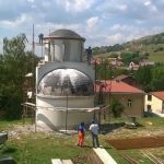 Радови на спомен-костурници у Ливну