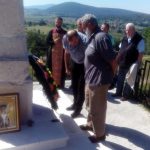 Споменик Краљу Петру I ослободиоцу у мјесту Сјеверско изнад Борика, недалеко Рогатице. Парастос служен 14. септембра 2016.