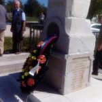 Споменик Краљу Петру I ослободиоцу у мјесту Сјеверско изнад Борика, недалеко Рогатице. Парастос служен 14. септембра 2016.