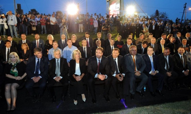 Visoke zvanice na komemoraciji / Foto: P. Milošević