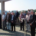 Полагање вијенаца на Спомен-костурницу на Новом гробљу у Бањалуци.