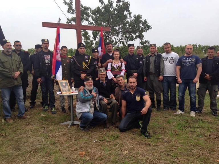 Mesto budućeg spomenika u selu Parcane