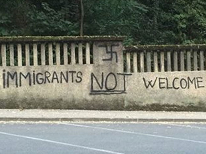 Zagreb- Neonacistički grafiti na više mjestaFoto: Screenshot