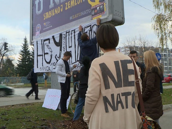 Banjaluka-protest protiv NATO-a