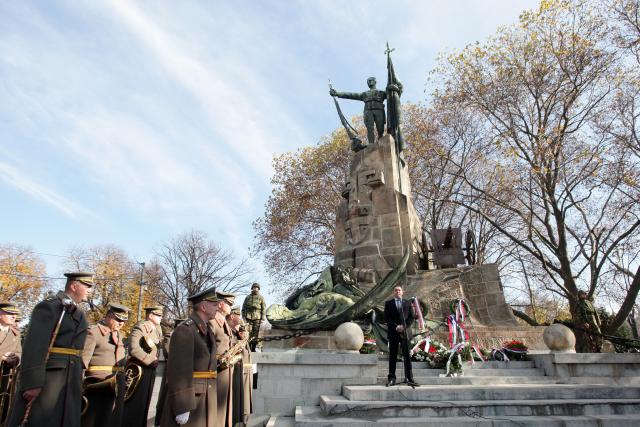 Oбележен Дан примирја у Првом светском рату Фото: Тањуг
