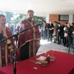 Код спомен-плоче студентима и радницима бањалучког Универзитета погинулим у одбрамбено-отаџбинском рату данас су положени вијенци и служен је парастос, у оквиру обиљежавања 41 године постојања Универзитета