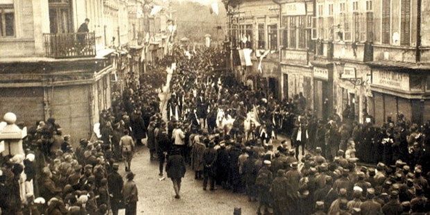 Новосађани дочекали српску војску 1918. године