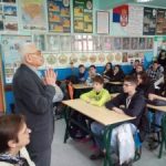 U OŠ „Bubanjski heroji“ iz Niša održano je potresno predavanje čika Vlade Jovanovića (predsednik Udruženja zatočenika i njihovih potomaka)