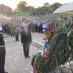 Представник Амбасаде Русије у БиХ положио цвијеће код Централног спомен-крста на братуначком гробљу и одао почаст Србима средњег Подриња страдалим у одбрамбено-отаџбинском рату