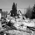 Mukinje – spaljena kuća dvoje staraca Foto: Igor Galo