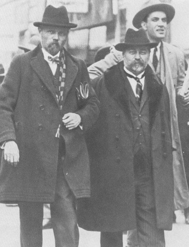 Pavle i Stjepan Radić, vođe Hrvatske seljačke stranke