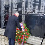 Изасланик предсједника Републике Српске Миладин Драгичевић у Скеланима, гдје је данас одржан помен и полагања вијенаца на централни споменик за страдалих 69 становника које су 16. јануара 1993. године убиле муслиманске снаге из Сребренице под командом Насера Орића.