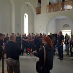 Његово преосвештенство владика захумско-херцеговачки Григорије рекао је да Брадина, мјесто незапамћеног страдања Срба, треба да буде вјечита опомена и подсјетник да нико никада више не смије дозволити да овом земљом завладају мржња, освета и страх.