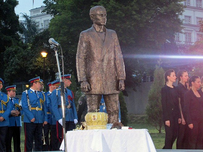 Spomenik Gavrilu Principu u Beogradu Foto: SRNA